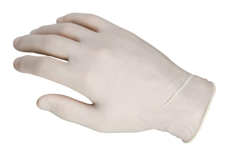 guantes latex